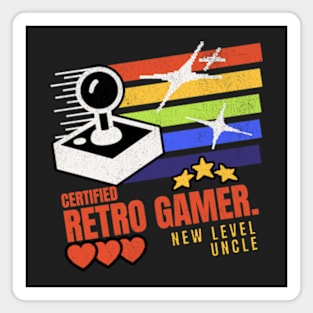 New Level Uncle Retro Gamer Magnet